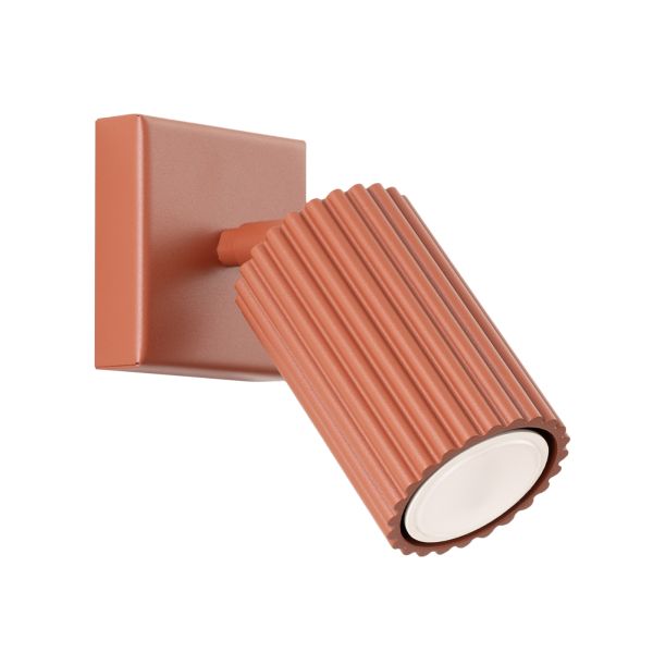 Applique Aluminium Ocre Rouge GU10 1 Karbon