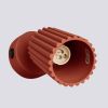 Applique Aluminium Ocre Rouge GU10 1 Karbon Switch