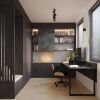 Applique Aluminium Noir GU10 1 Karbon 10