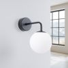 Applique Acier Noir/Blanc G9 1 Astral