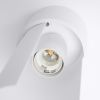Plafonnier Acier Blanc E27 1 Flash