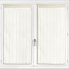 Lot de 2 voilages 45x90 cm Polyester Beige