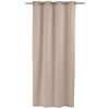 Rideau occultant 140x260 cm Polyester Beige