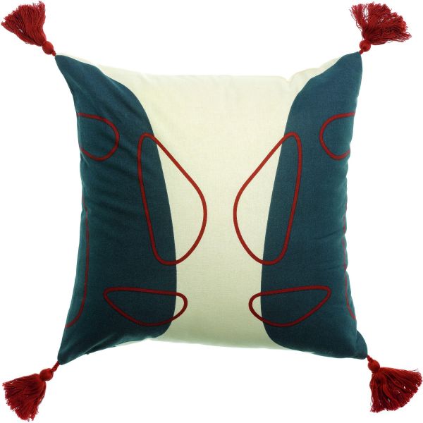 Coussin déco 40x40 cm Coton Kilima