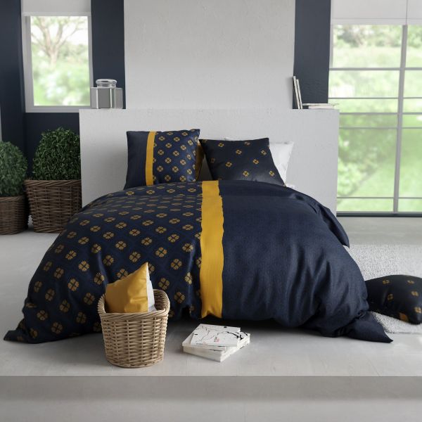 Parure de lit 240x260 cm Coton 57 fils Nil