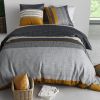 Parure de lit 240x260 cm Coton 57 fils Elka