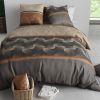Parure de lit 220x240 cm Coton 57 fils Jaspe