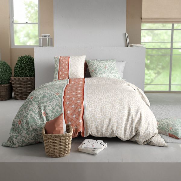 Parure de lit 220x240 cm Coton 57 fils Prana