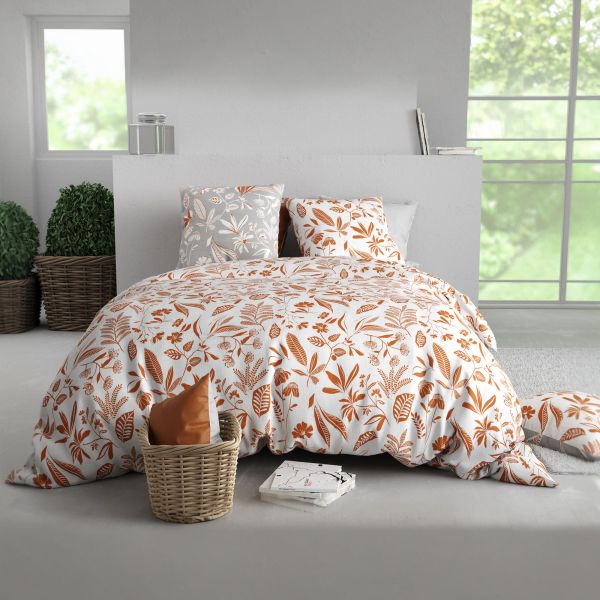 Parure de lit 240x260 cm Coton 57 fils Kaylie