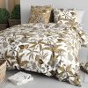 Parure de lit 240x260 cm Coton 57 fils Kahoni