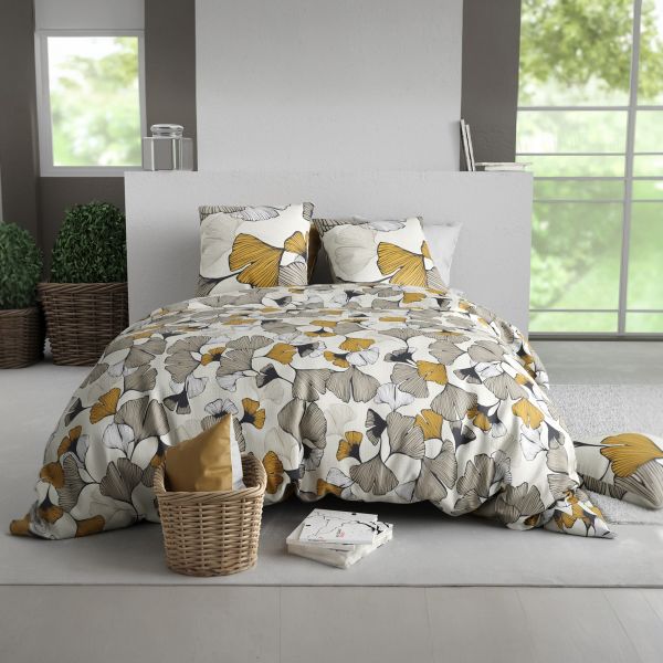 Parure de lit 240x260 cm Coton 57 fils Arom