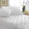 Protège matelas 90x190 cm Polyester Matelasse – Respirant Blanc