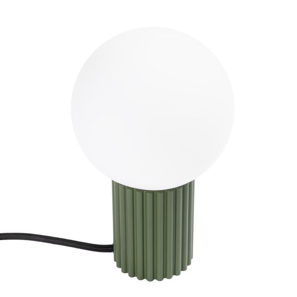 Lampe à poser Aluminium Vert Olive G9 1 Halo