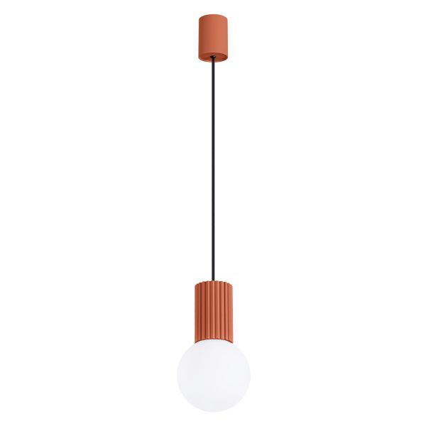 Suspension Aluminium Ocre Rouge G9 1 Halo