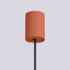 Suspension Aluminium Ocre Rouge G9 1 Halo