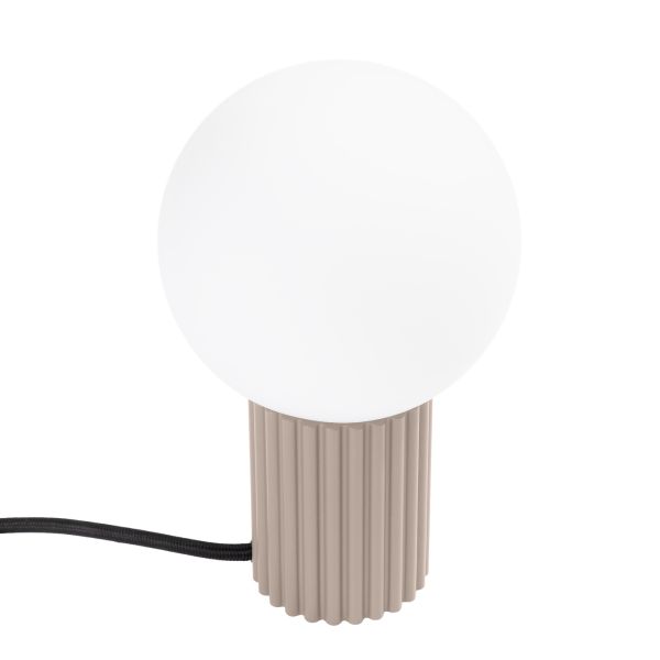 Lampe à poser Aluminium Taupe G9 1 Halo