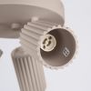 Plafonnier Aluminium Taupe GU10 3 Karbon