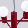 Lustre Aluminium Bourgogne G9 6 Halo
